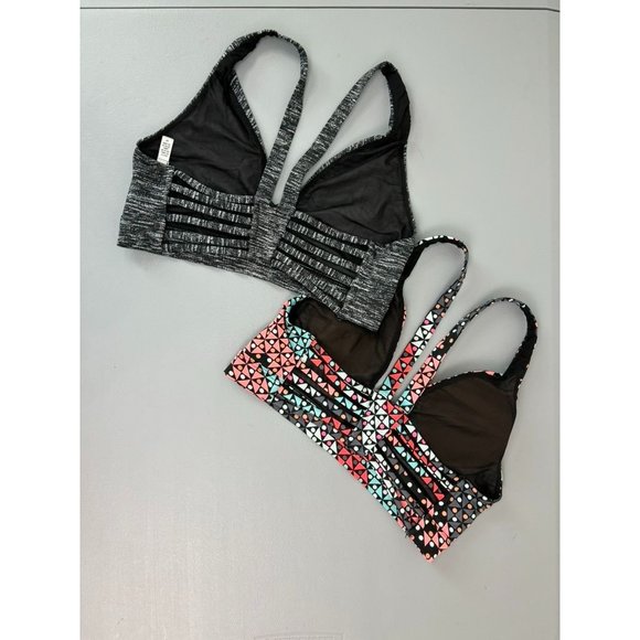 Victoria's Secret Nike women's small sports bra bundle neon black athletic - Picture 4 of 13